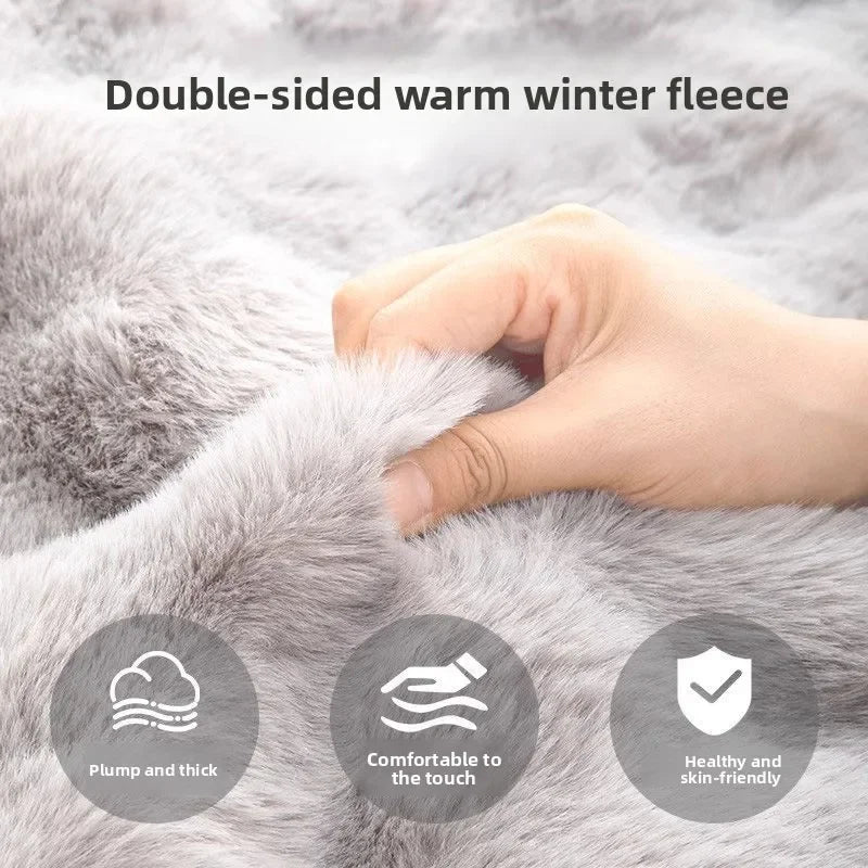 Large Size Dog Bed Mat - Sleeping Pad for Winter Use Keep Warm Double-sided