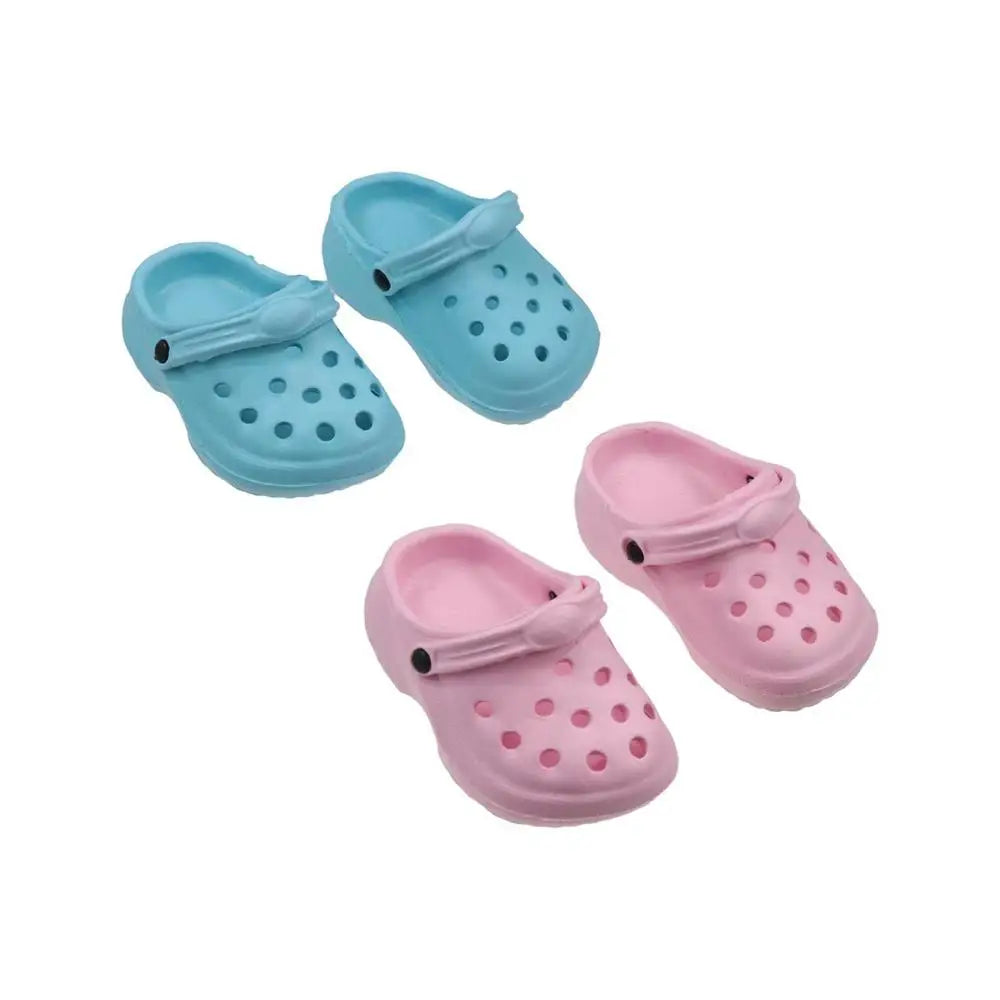 1 Pair Pet Beach Shoes Non-slip Pet Sandals Comfortable Soft-soled Dog Hole Shoe EVA Breathable Dog Rain Boots Running