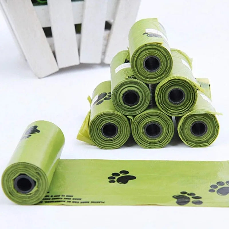 Dog Poop Bags Wholesale Disposable Pet Waste Bags with Dispenser 120 Bags 8 Rolls