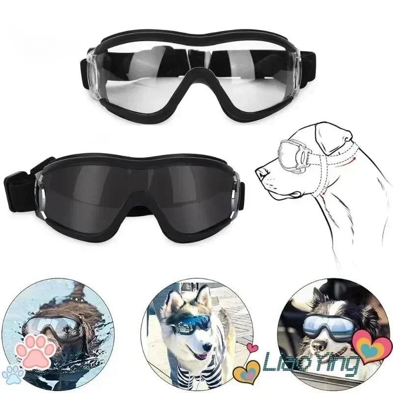 Dog Goggles Glasses Dog Sunglasse Eye-wear Pet Eye Protection Anti-UV
