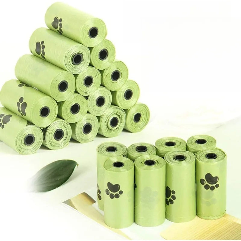 Dog Poop Bags Wholesale Disposable Pet Waste Bags with Dispenser 120 Bags 8 Rolls