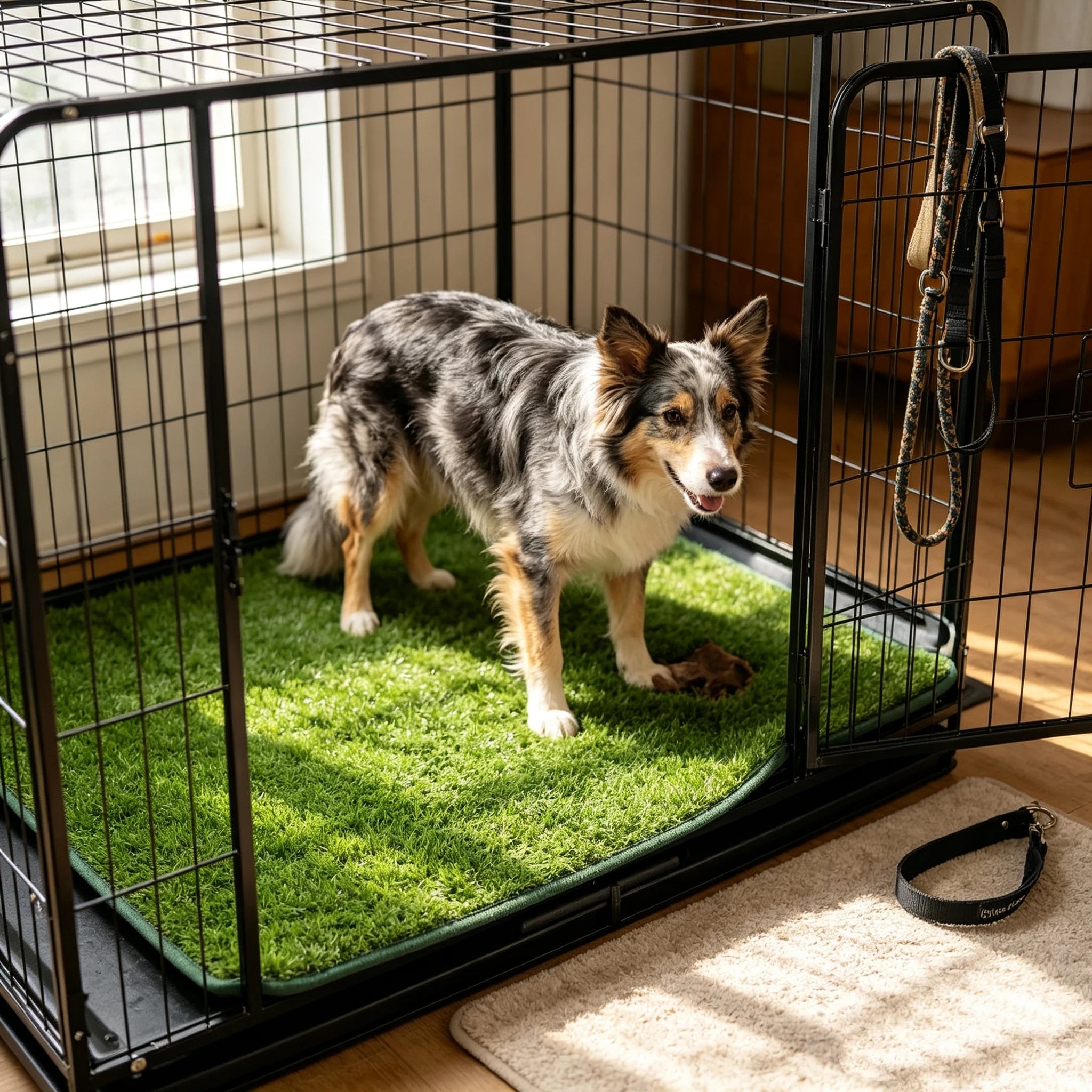 Washable Dog Grass Mat Artificial Grass Dog Potty Trainer Odor-Control